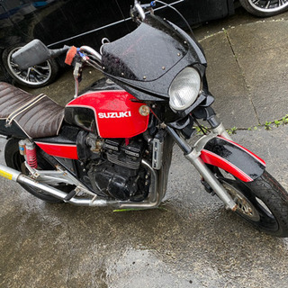 GSX-400インパルス　GK79A 前期　実動　書類有　単車　車体　400ccの画像