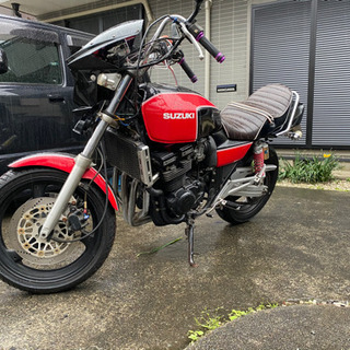 GSX-400インパルス　GK79A 前期　実動　書類有　単車　車体　400ccの画像