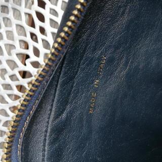 【終了】ヴィンテージ チェーンバッグ ネイビーの画像