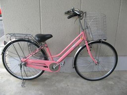 〔中古〕２６インチ自転車（内装３段変速・ＬＥＤセンターオートライト）