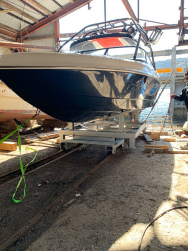 ボート用　船台　ヤマハ　ヤンマー　ウェイクボード　保管に