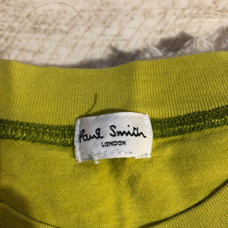 【値引き】★ポールスミス・Tシャツ★ ライトグリーン フリーサイズの画像