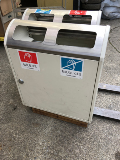 業務用スチールゴミ箱