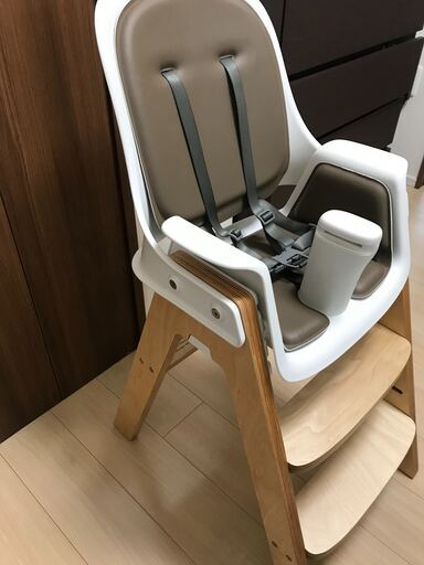 【ほぼ未使用】オクソートット(oxo tot) スプラウトチェア / ベビーチェア ハイチェア/ 生後6ヶ月から5歳まで