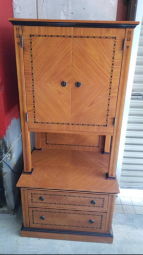 イタリア製仏壇　飾棚　141.5×65×47