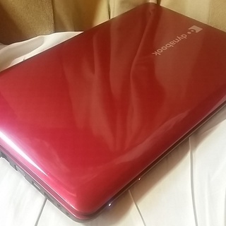 【人気のレッド きれい】ブルーレイ Core i5搭載 東芝ノー...