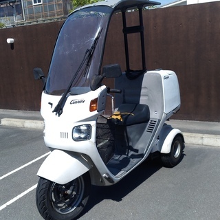 ジャイロキャノピー完動品、2ストエンジン調子良し、駐車場の関係で...
