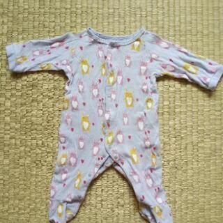 ベビー服　新生児　足つきロンパース　70