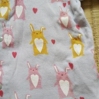 ベビー服　新生児　足つきロンパース　70の画像