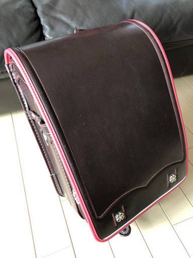 セイバン ランドセル 茶/サーモンピンク 美品