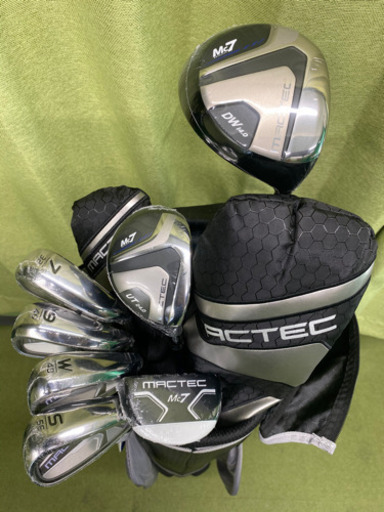 新品！MACTEC MC7 マクレガー⭐︎ゴルフクラブセット⭐︎ブラック