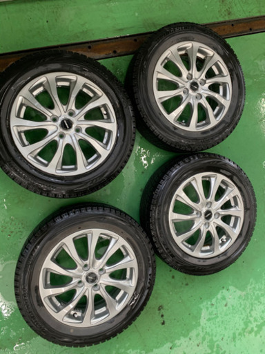 中古冬タイヤ(アルミ付き)4本