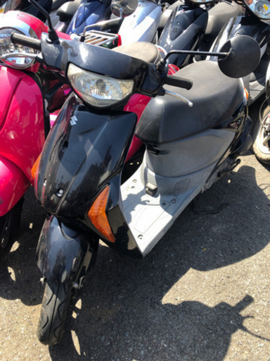 SUZUKI  レッツ5 実働　福岡市南区　原付メットイン