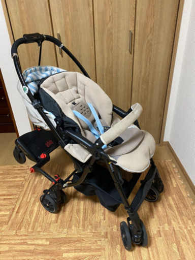 【値下げ】コンビメチャカルハンディ オート4キャス エッグショック HG ＋ラスカル（Lascal）バギーボードセット