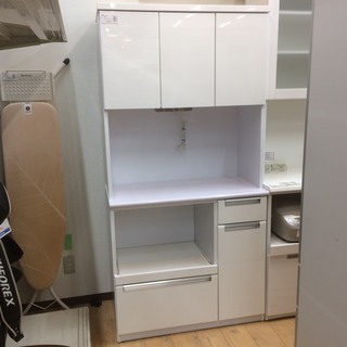 たっぷり収納！シンプルカラーのレンジボードです！！