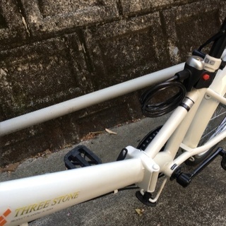新品折りたたみ自転車の画像