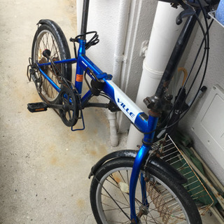 折りたたみ式自転車　ギア付き