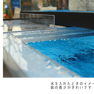 900mm 二段 アクリル水槽と冷却機など全部セット オーバーフロー対応の画像