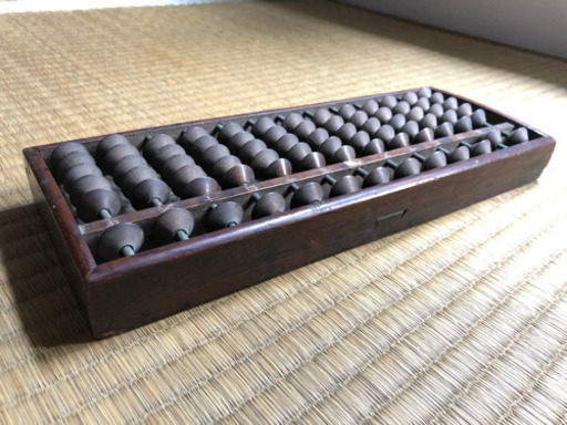 値下げ！大正時代のアンティークソロバン