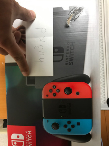 キャンセルの為、再投稿任天堂Switch本体のみ