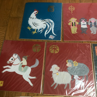 式紙　飾り　7点セットの画像