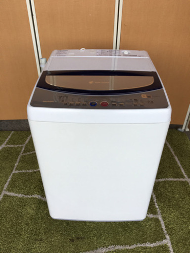 ☆まとめて値引き☆シャープ 大容量7kg洗濯機☆分解清掃済み！