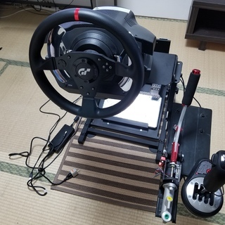 「スラストマスターT500RS セット + レーシングホイールス...