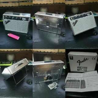 Fender MINI TWIN MT-10（シルバー）ミニギタ...