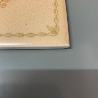 アウトレット 図案装飾タイル 花束 同柄６枚セットの画像