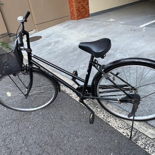 黒の自転車（鍵あり）4000円