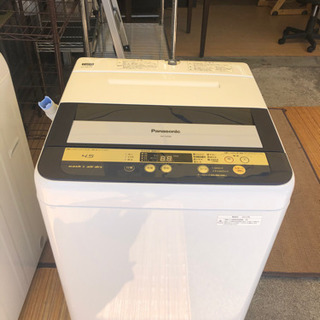 【リサイクルサービス八光　田上店　安心の1か月保証　配達・設置OK】パナソニック 4.5kg 全自動洗濯機　ブルーPanasonic NA-F45B6-A