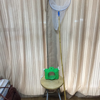 虫捕り網    カゴ