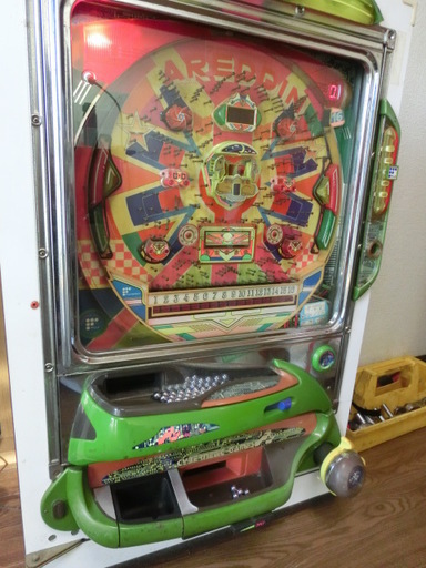 地元ん方に売れました。ぱちんこ　アレジン　藤商事