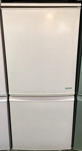 【送料無料・設置無料サービス有り】冷蔵庫 SHARP SJ-C14Y-P 中古
