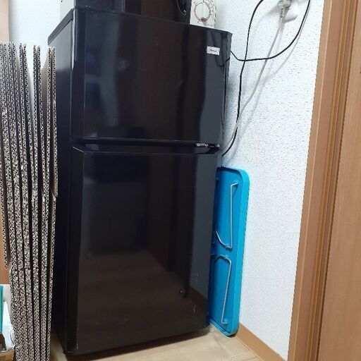 Haier ハイアール2014年製2ドア冷蔵庫冷凍庫 黒
