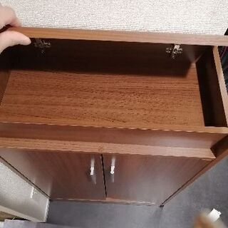 ウッドシューズボックスの画像