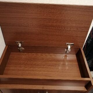 ウッドシューズボックスの画像