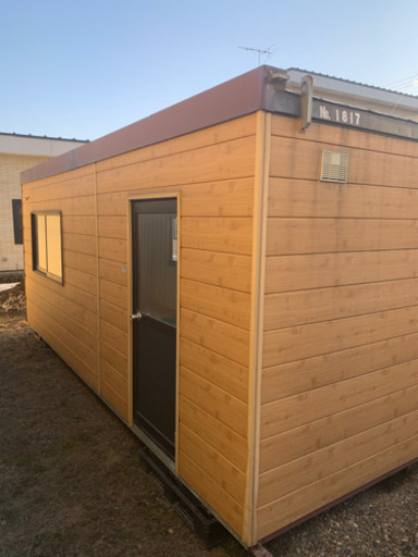 決まりました、委託品です、中古プレハブ