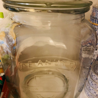 ガラスジャー お米5キロ用 アンティーク