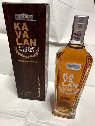 カバラン(KAVALAN) シングルモルトウイスキー 700ml 未開栓