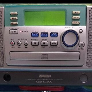 aiwa　CDラジカセ★の画像