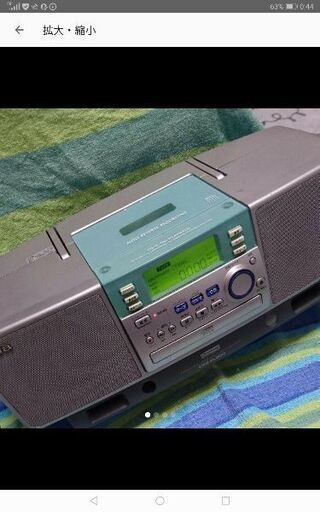 aiwa　CDラジカセ★