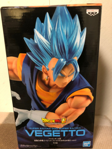 新品、未開封。ドラゴンボール超　ベジット　フィギュア