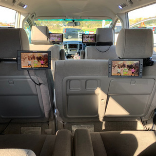 審査なし自社ローンの車屋　綺麗なカスタムアルファード　ナビ　TV DVD ETC 両側電動スライドドア　平成15年式　走行10万キロ　車検3年3月の画像