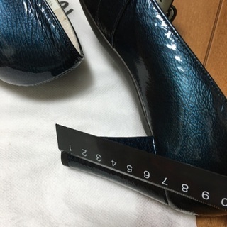 試着のみ！銀座カネマツパンプス23.5cmの画像