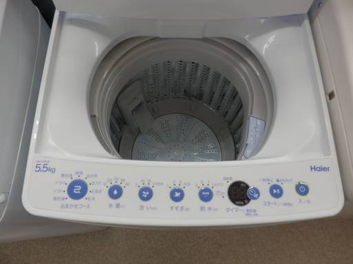 洗濯機 5.5㎏ 2018年製 ハイアール/Haier JW-C55CK ペイペイ対応 札幌市西区西野