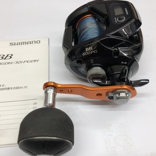 シマノ　リール　１７　バルケッタＢＢ　６００ＰＧ　（右）の画像