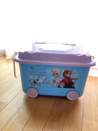 アナ雪 収納ケース 2個