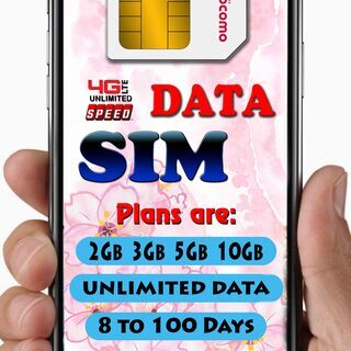 ◆緊急値下◆リペイドSIMカード（データ専用）ドコモ４G/LTE...