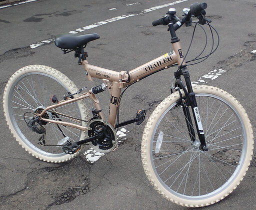 札幌 自転車 BGC-M26 折りたたみ自転車 マウンテンバイク 現状渡し 中古